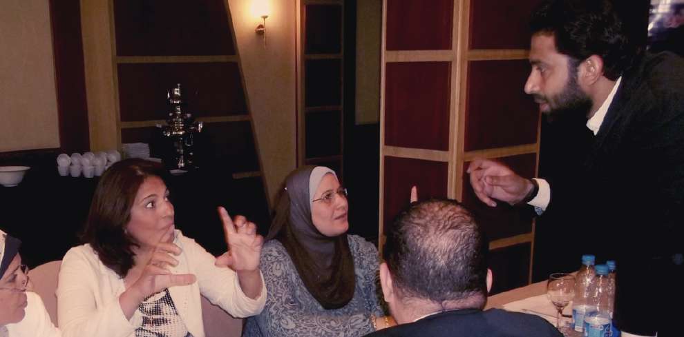 Developing a story together